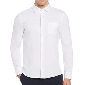 Perry Ellis White Button Down